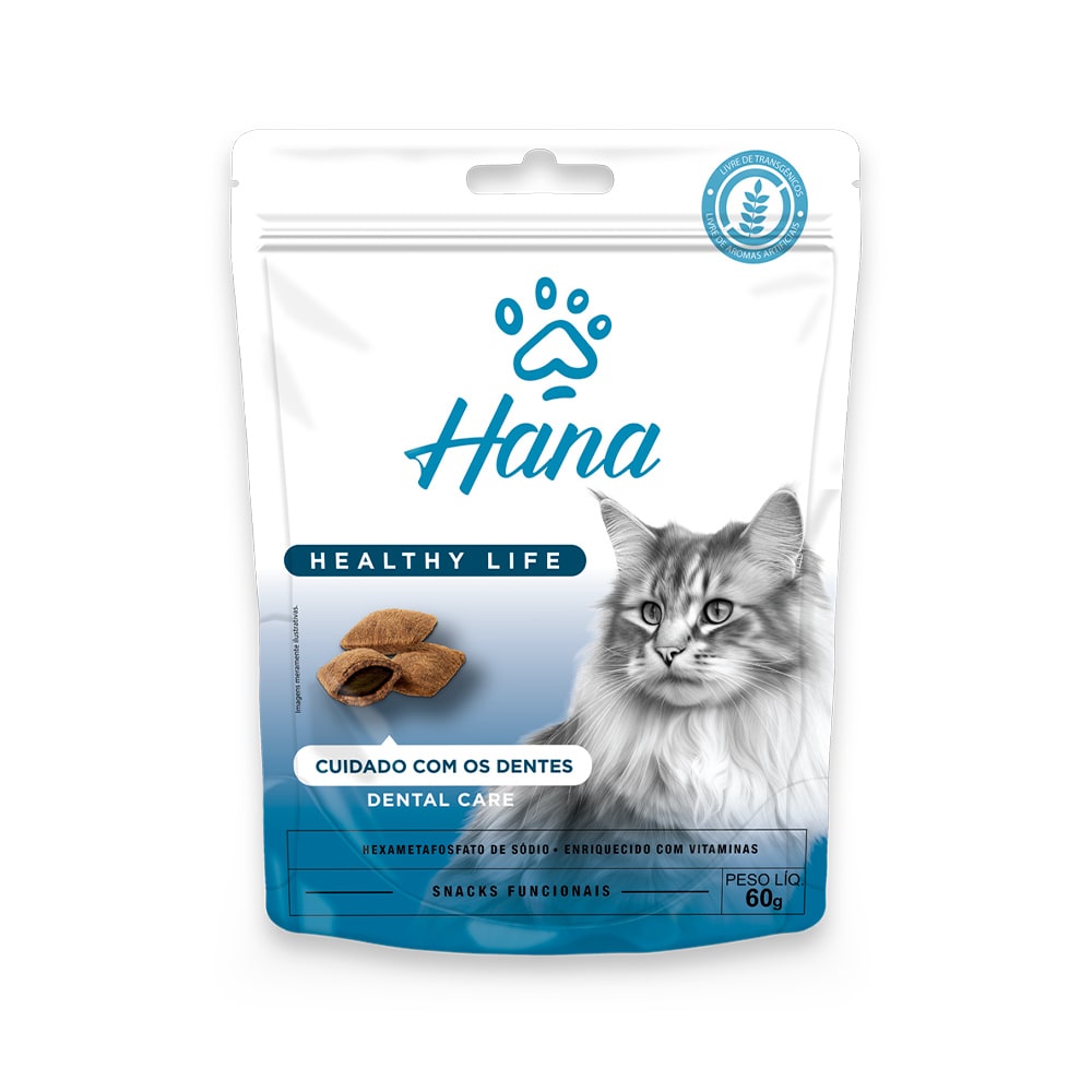 HANA NUGGETS GATOS DENTA CARE - 60G