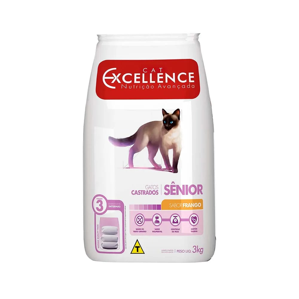 Cat Excellence Castrado Senior 3 Kg