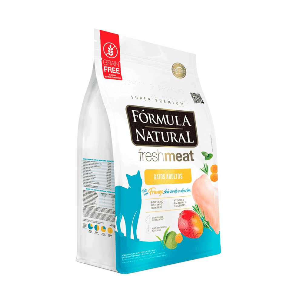 Fórmula Natural Fresh Meat Gatos Adultos Frango 1 kg